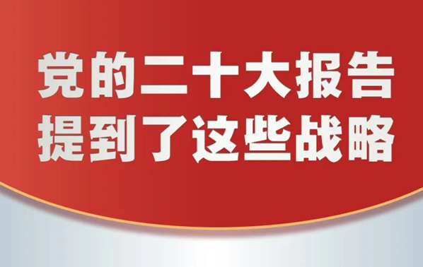 黨的二十大報告，提到這些戰(zhàn)略